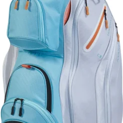Discount - Maxfli Women's 2021 Honors+ 14-Way Cart Bag For Women Blue/gray