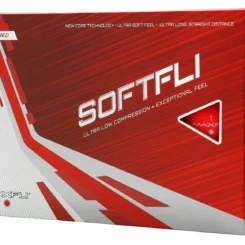 Discount - Maxfli 2021 Softfli Matte Red Golf Balls For Unisex