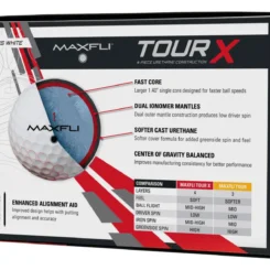 Discount - Maxfli Tour X Gloss White Personalized Golf Balls For Men -Elite Golf Store unnamed file 290
