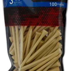 Discount - Maxfli 3 1/4'' Natural Golf Tees - 100 Pack For Unisex